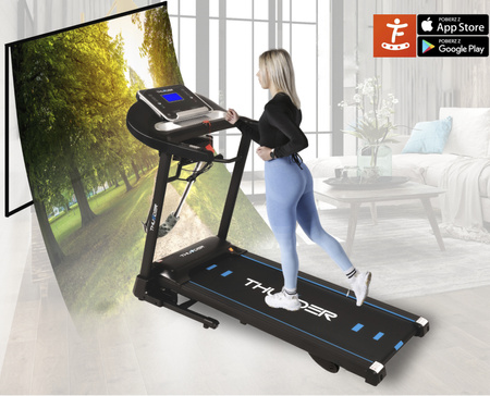 Bandă de alergare electrică THUNDER RAPID-DS-BLACK