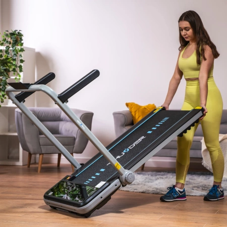 Bandă de alergare electrică THUNDER IMPACT-SILVER