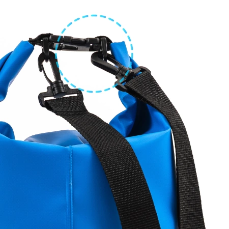 Sac impermeabil 20 L THUNDER albastru