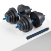 GYM-03 2x20 kg gantere reglabile din bitum 