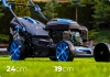 Mașină de tuns iarba pe benzină Hexwelt HW-KS-200 51cm 3,8kW cu autopropulsie