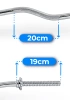 Bară filetată ușor curbată 120 cm 30 mm THUNDER