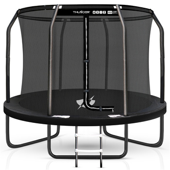 Trambulină THUNDER INSIDE ELITE 8FT (244 cm) BLACK