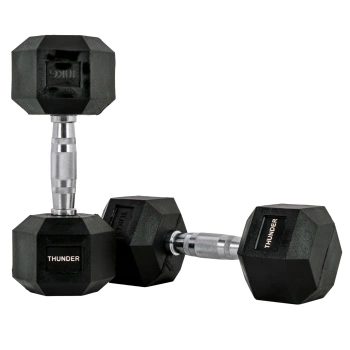 Ganteră hexagonală 10 kg THUNDER