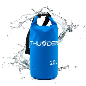 Sac impermeabil 20 L THUNDER albastru