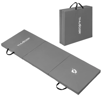 Saltea de gimnastică gri 180x60x5 THUNDER