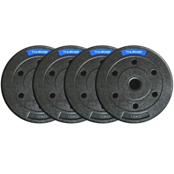 Set de greutăți bituminoase marca THUNDER 4x10 kg