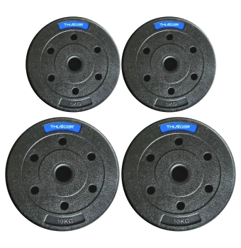 Set de greutăți bituminoase marca THUNDER 2x10 kg + 2x5 kg