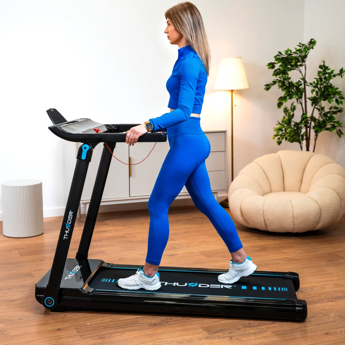 Bandă de alergare electrică THUNDER ULTRA-BLACK - imagine 4