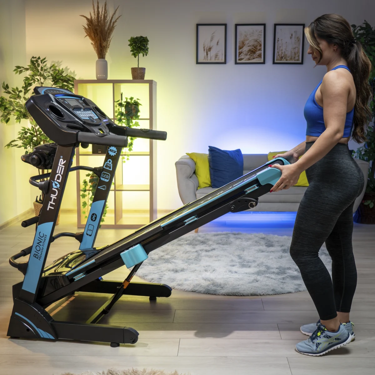 Bandă de alergare electrică THUNDER BIONIC-D - imagine 7