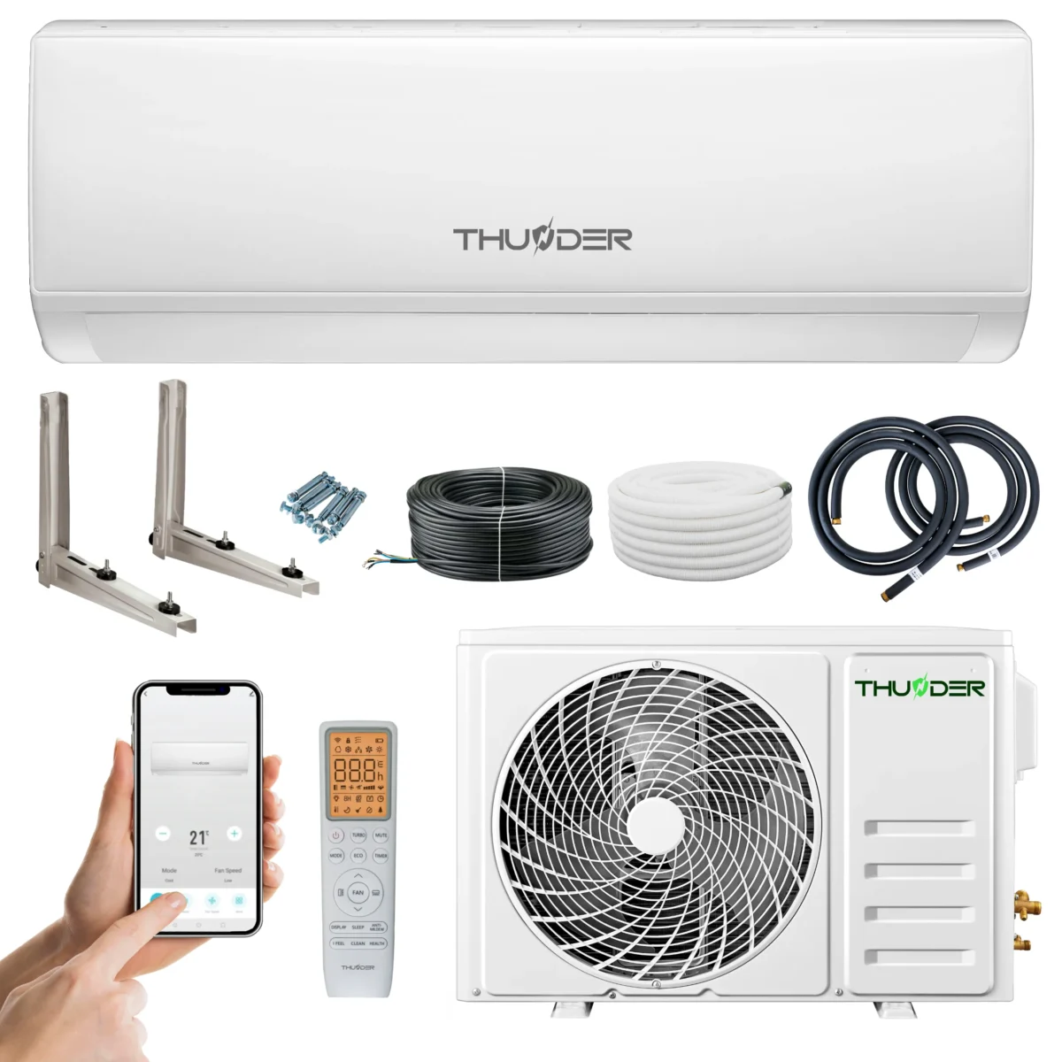 Aparat de aer condiționat THUNDER FLOW S-5,3 kW