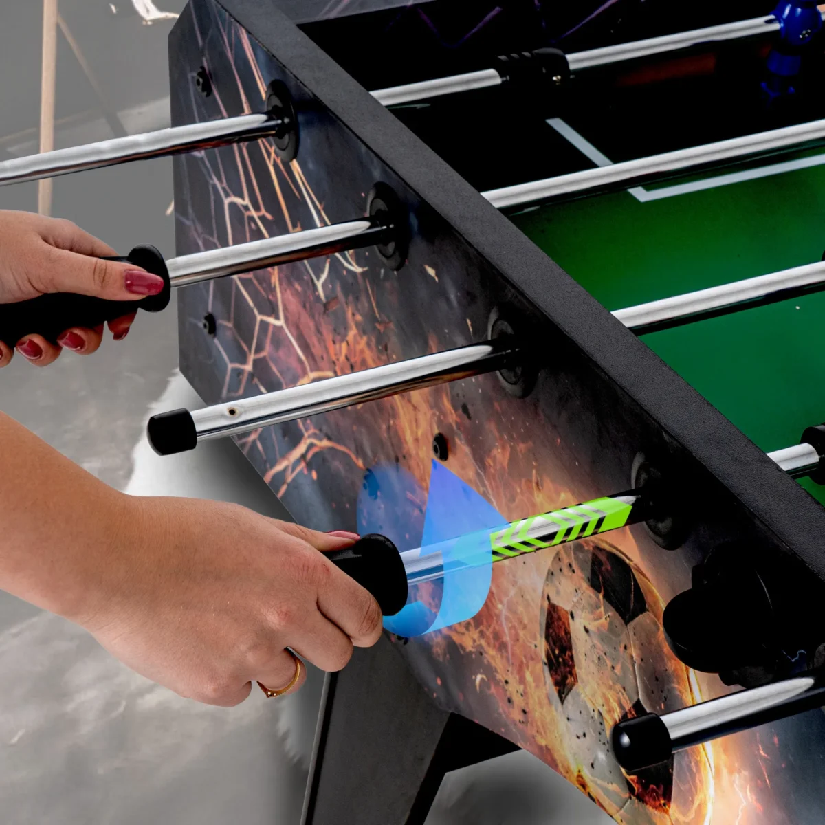 Masa de fotbal THUNDER 4FT FIREBALL - imagine 2