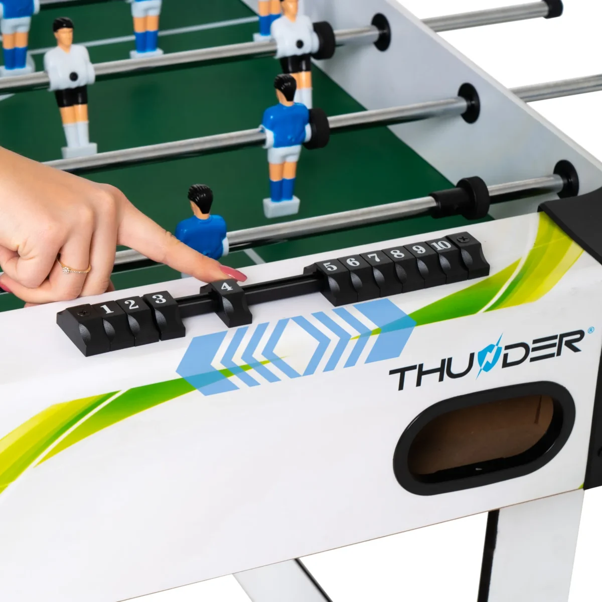 Masa de fotbal THUNDER 4FT FROST - imagine 2