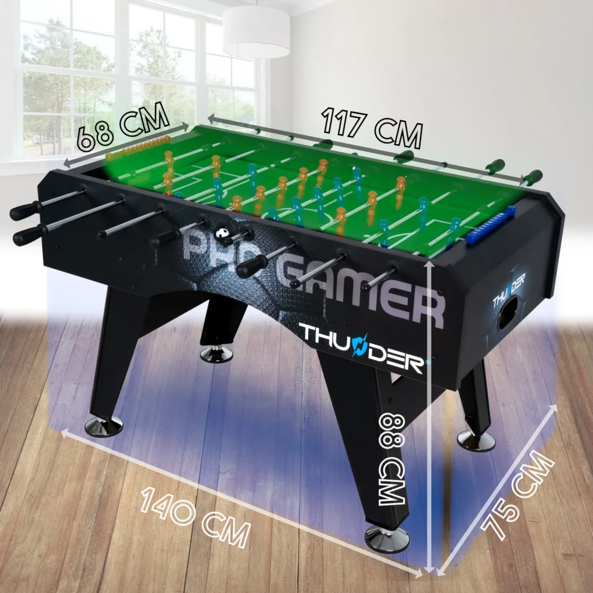 Masa de fotbal THUNDER 5FT PRO - imagine 6
