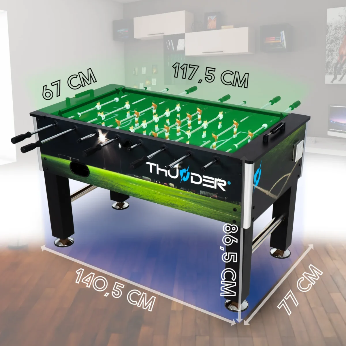 Masa de fotbal THUNDER 5FT SPORT - imagine 7