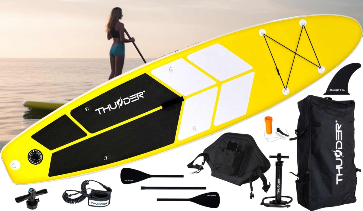 Thunder Placă SUP COAST YELLOW 320 - imagine 5
