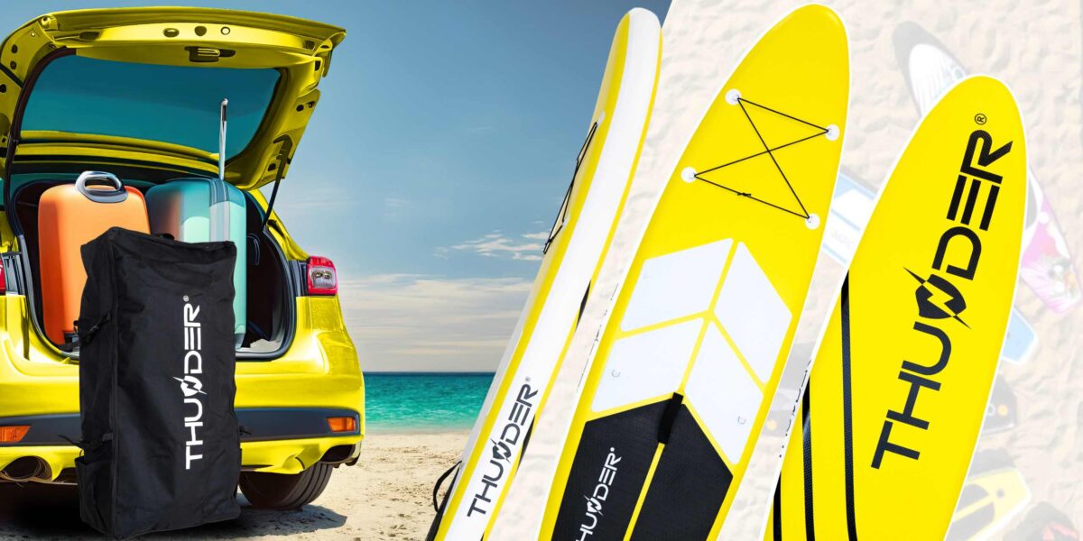 Thunder Placă SUP COAST YELLOW 320 - imagine 7