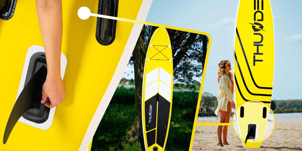 Thunder Placă SUP COAST YELLOW 320 - imagine 8