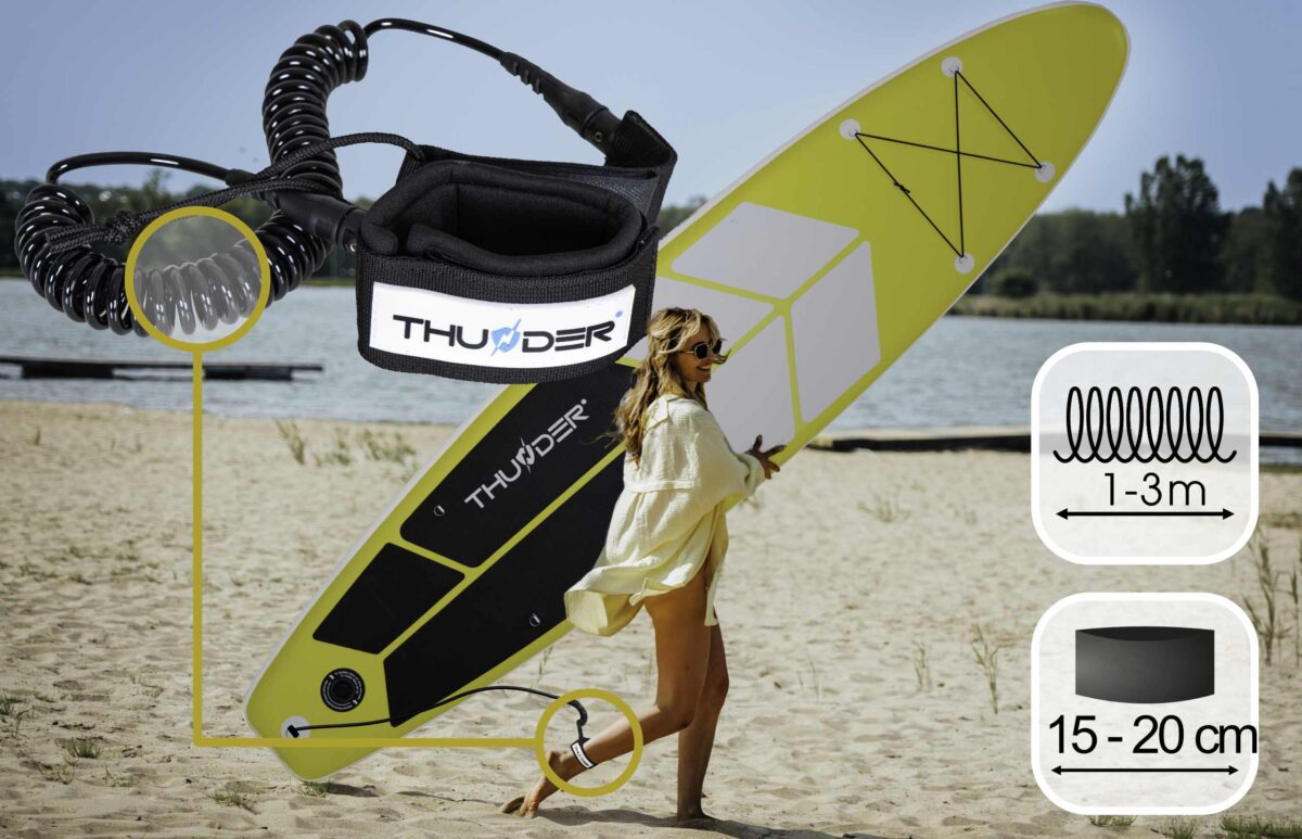 Thunder Placă SUP COAST YELLOW 320 - imagine 9