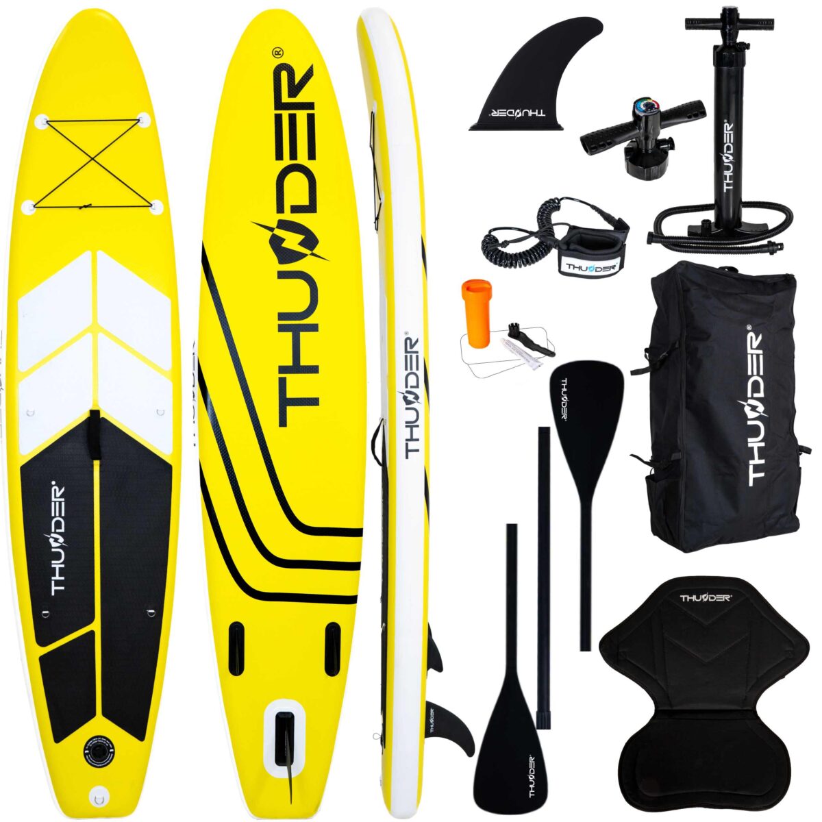 Thunder Placă SUP COAST YELLOW 320 - imagine 12