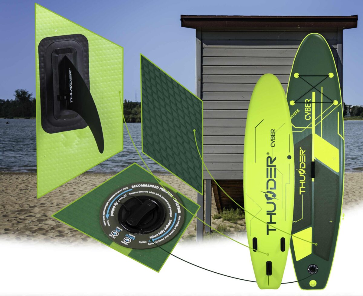 Thunder Placă SUP CYBER 320 - imagine 4