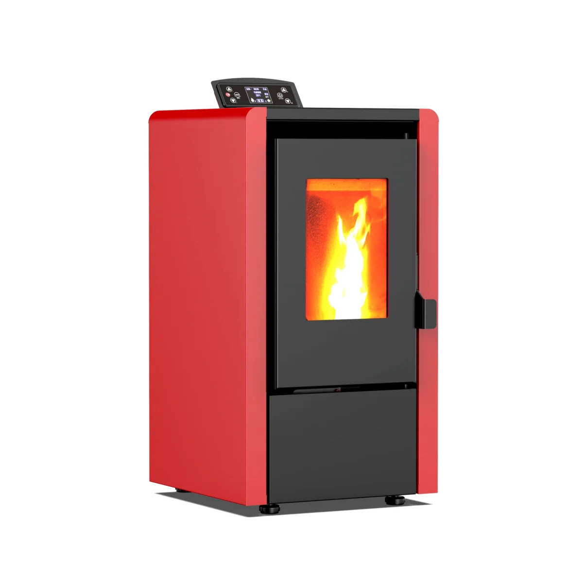 Șemineu pe peleți Leyla Red 6,3kW - imagine 9