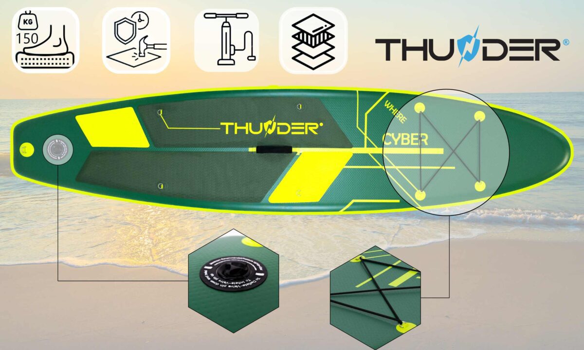 Thunder Placă SUP CYBER 320 - imagine 13