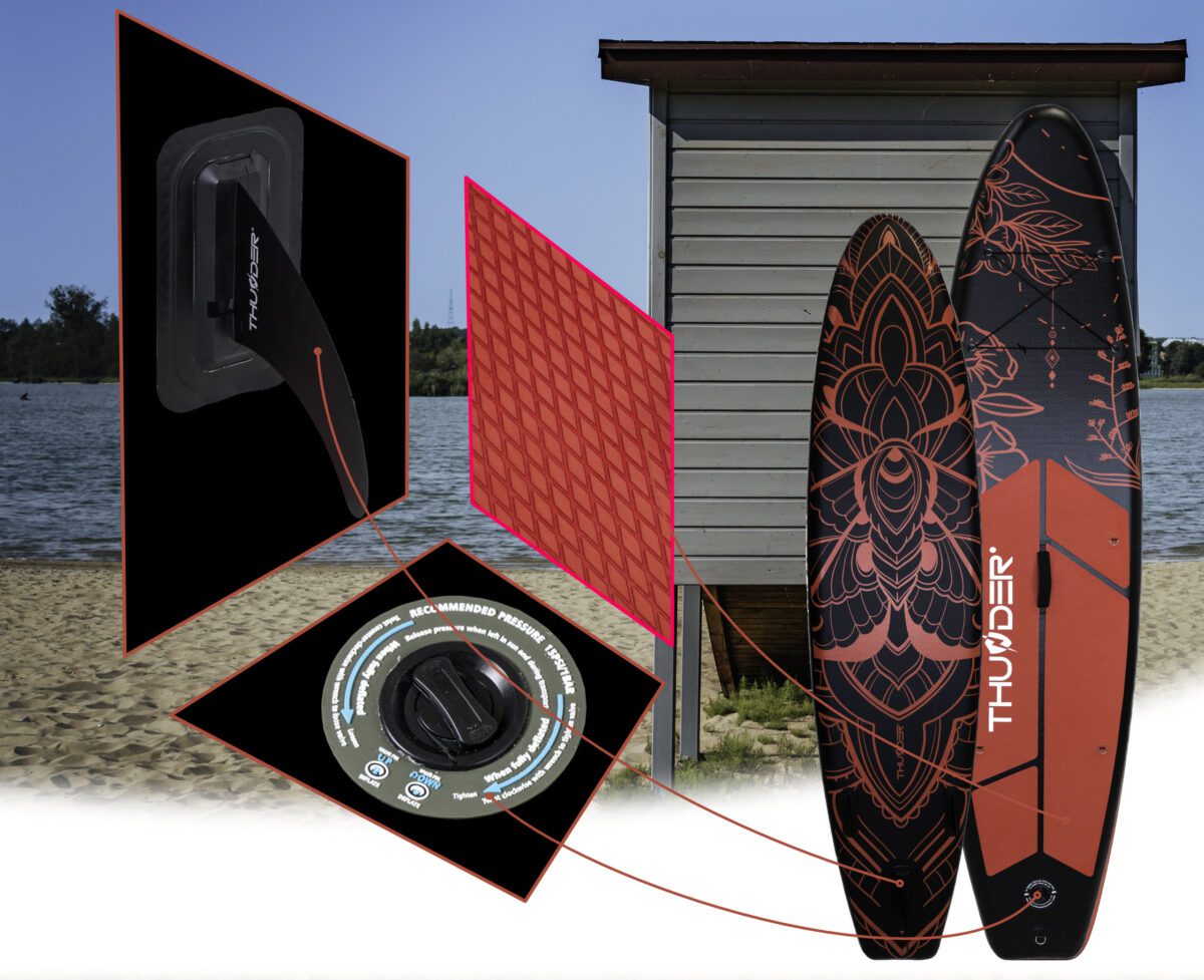 Thunder Placă SUP MOTH 320 - imagine 4