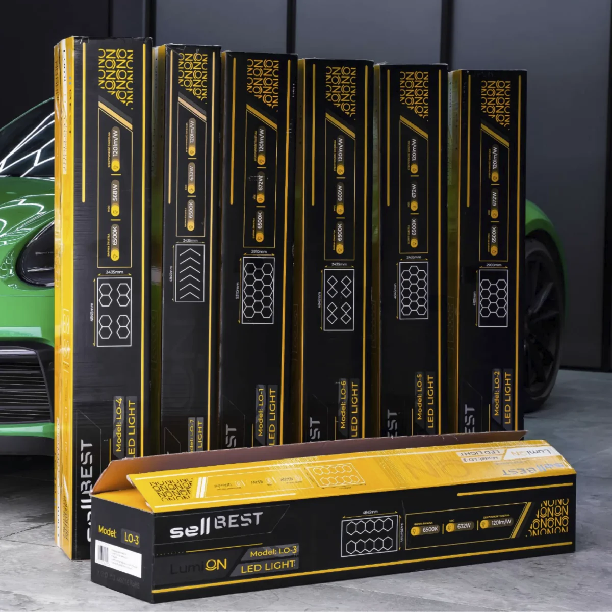 Sistem de iluminat modular LumiOn LO-5 484,5 x 243,5 cm - imagine 11