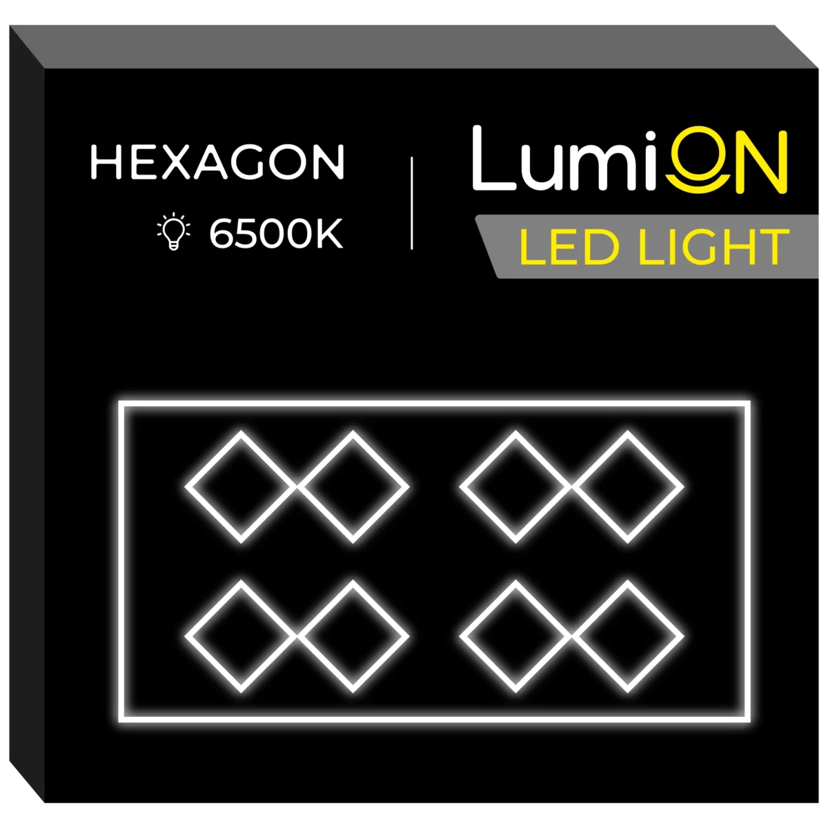 Sistem de iluminat modular LumiOn LO-6 484,5 x 243,5 cm