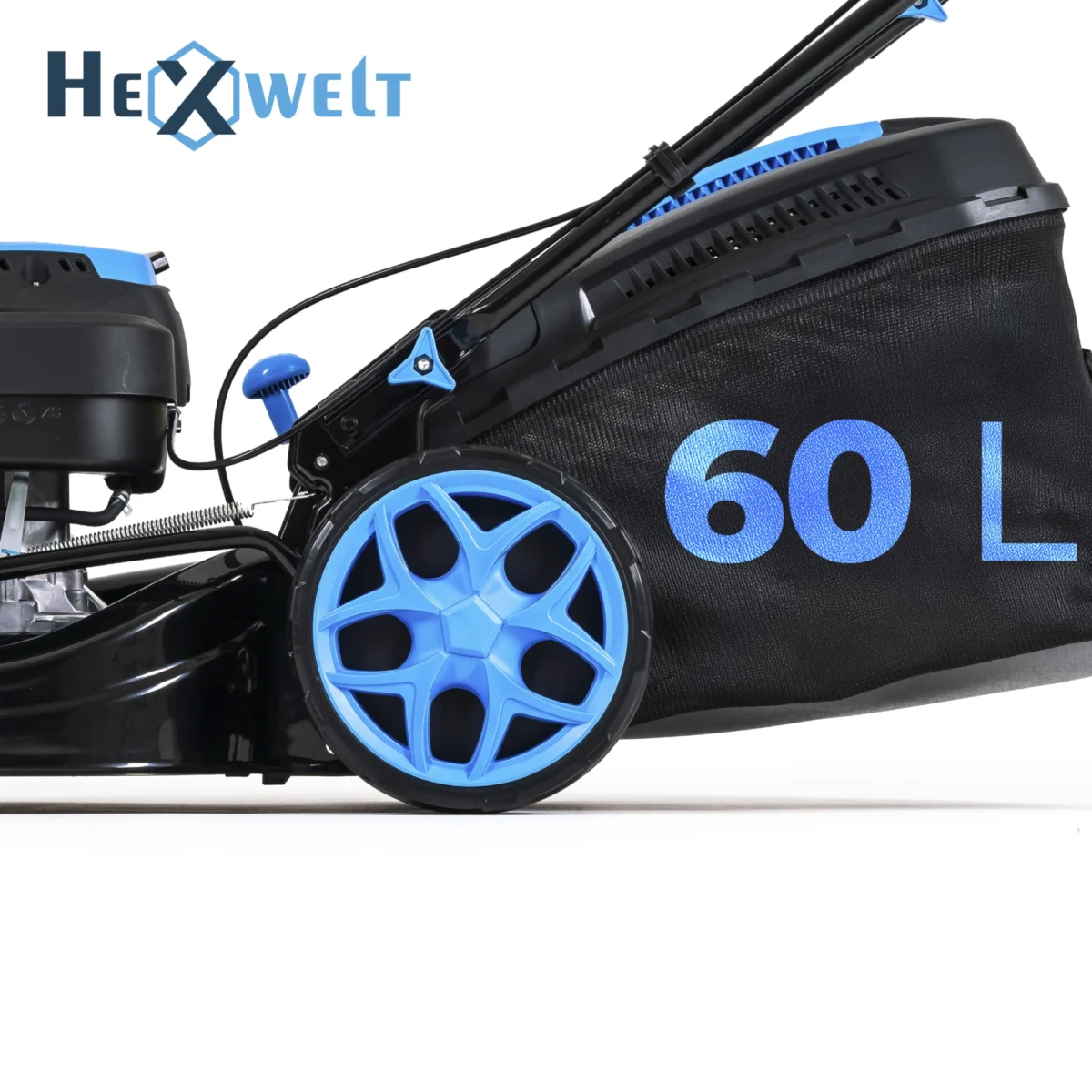 Mașină de tuns iarbă pe benzină Hexwelt 51 cm 3,8 kW cu tracțiune - imagine 8