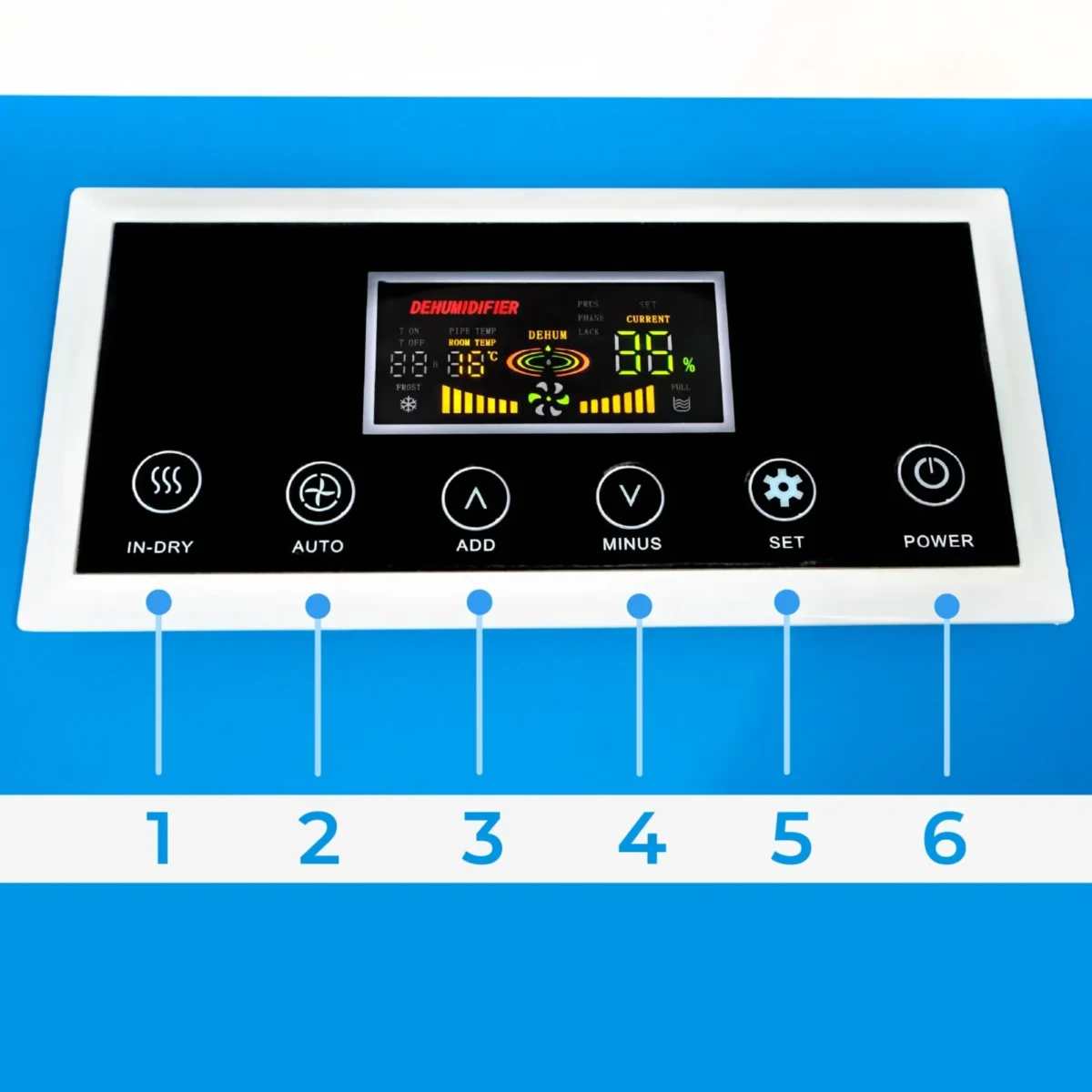 Dezumidificator Hexwelt HW-70L - imagine 7