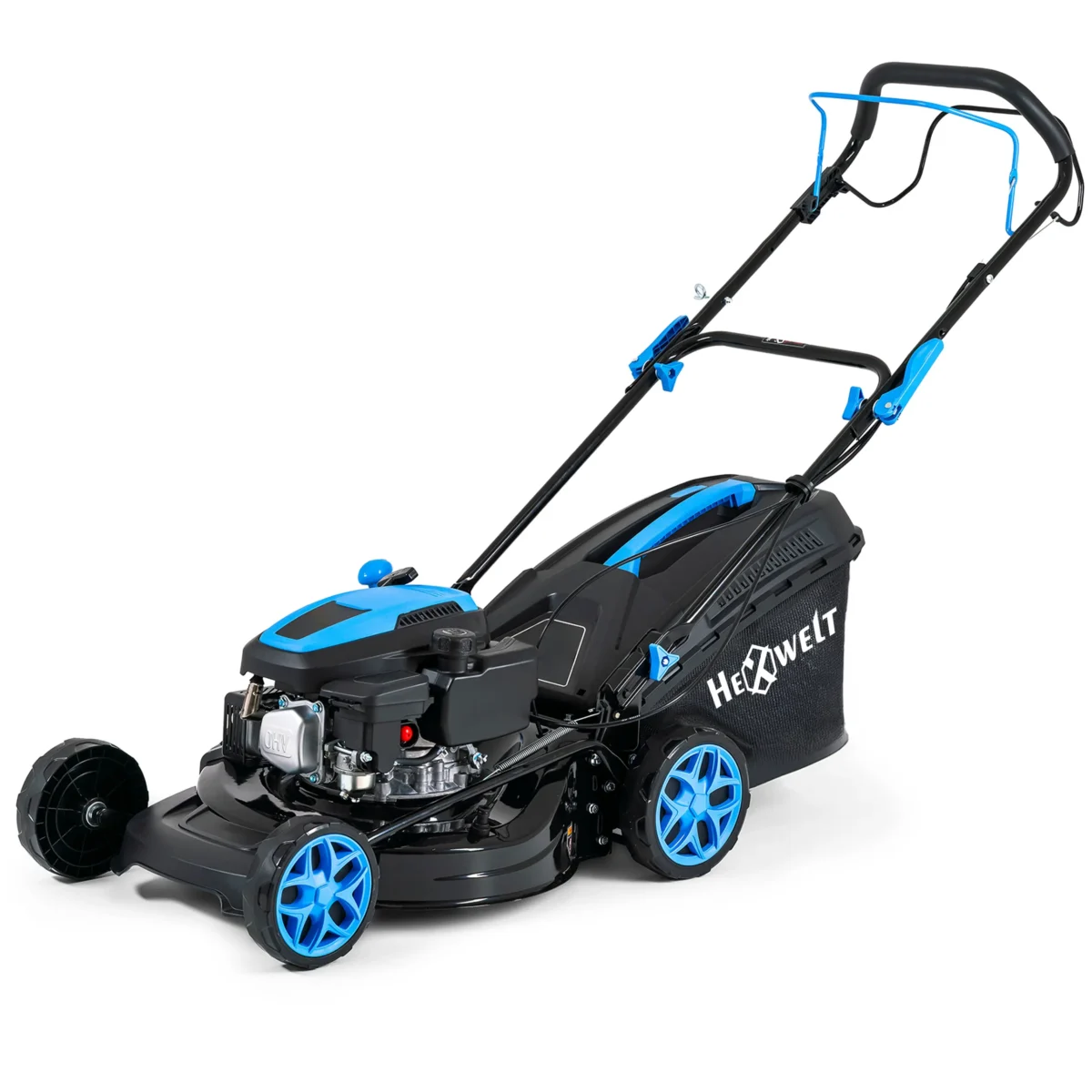 Mașină de tuns iarba pe benzină Hexwelt 46cm 2.6kW cu tracțiune