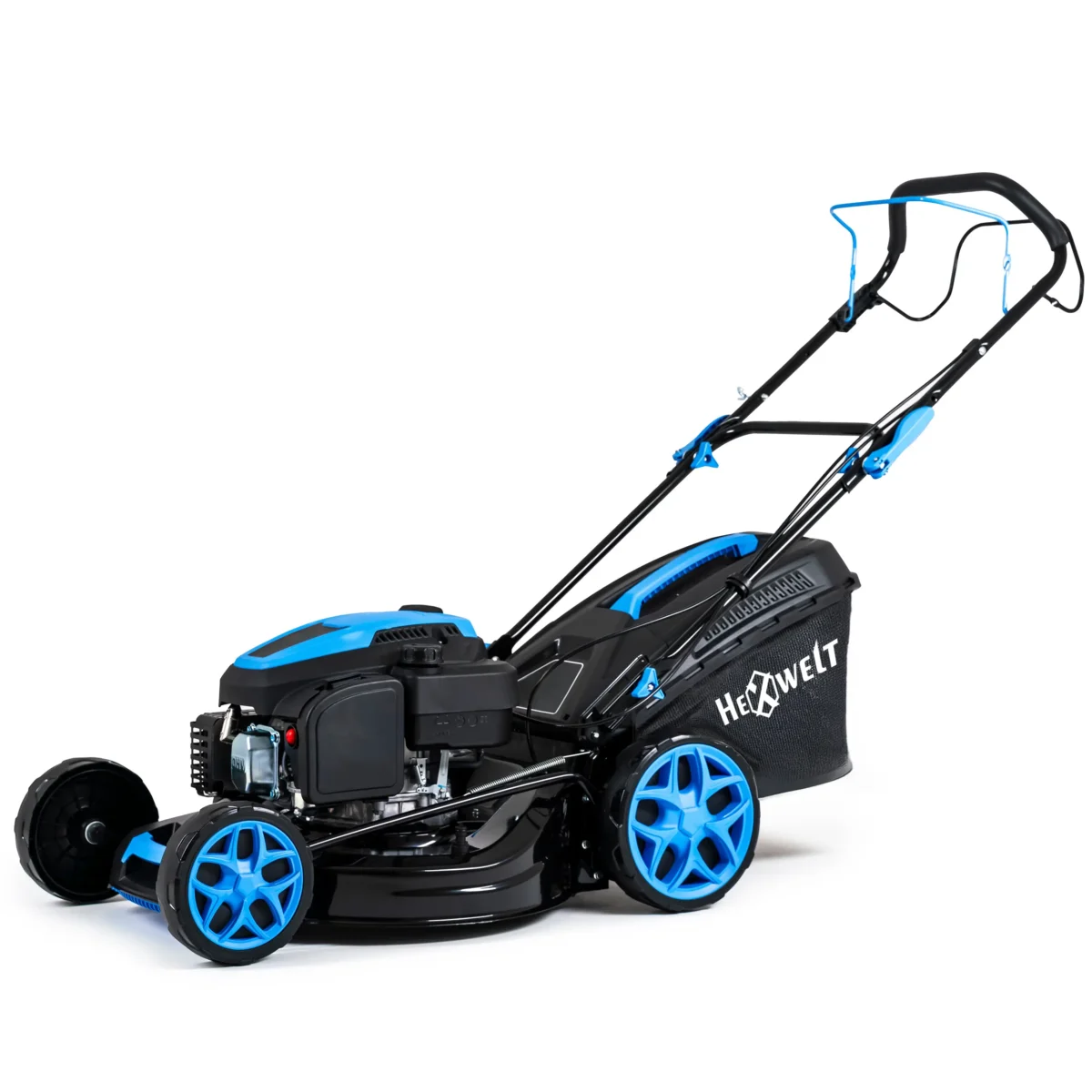 Mașină de tuns iarbă pe benzină Hexwelt 51 cm 3,8 kW cu tracțiune