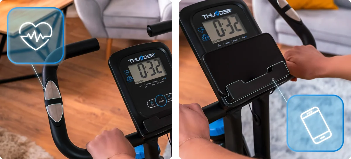 Bicicletă magnetică THUNDER TINY - imagine 5
