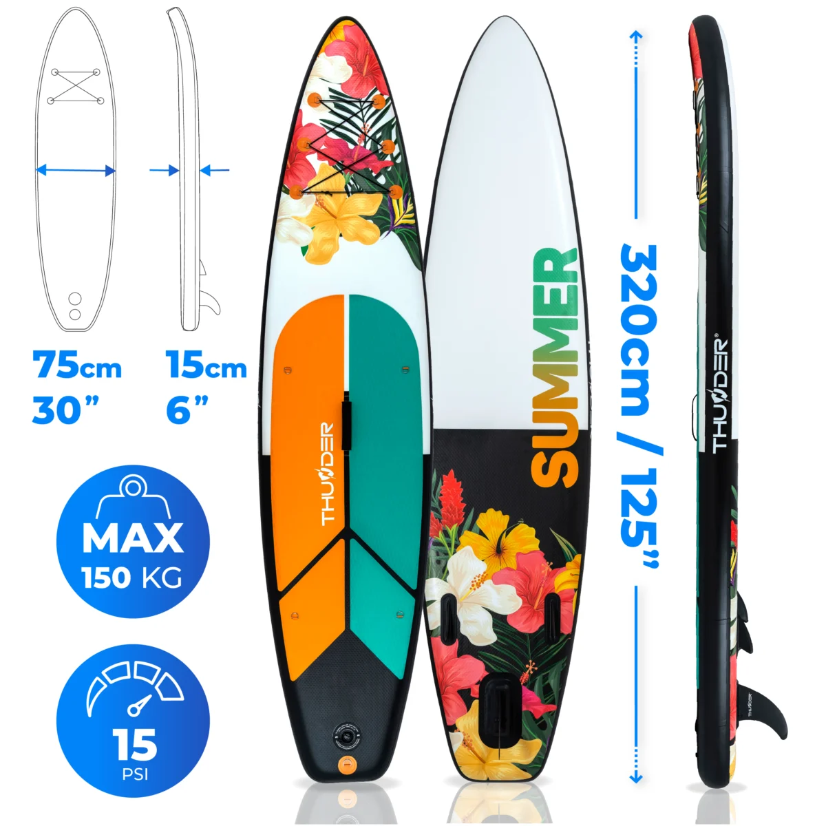 Thunder Placă SUP NOX 320 - imagine 3