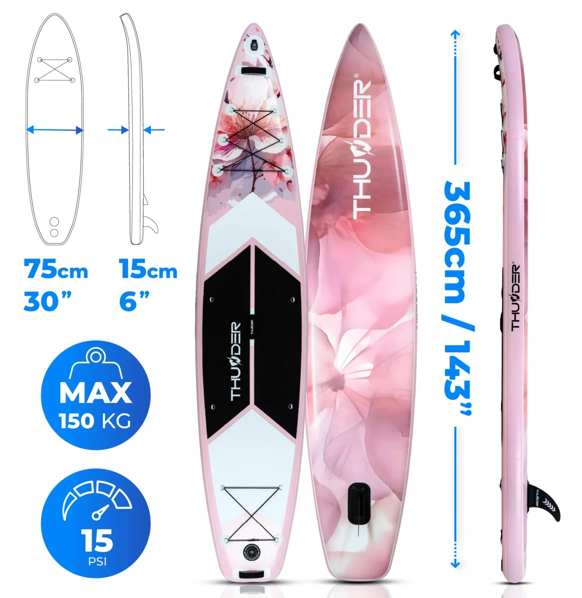 Thunder Placă SUP ROSEA 365 - imagine 4