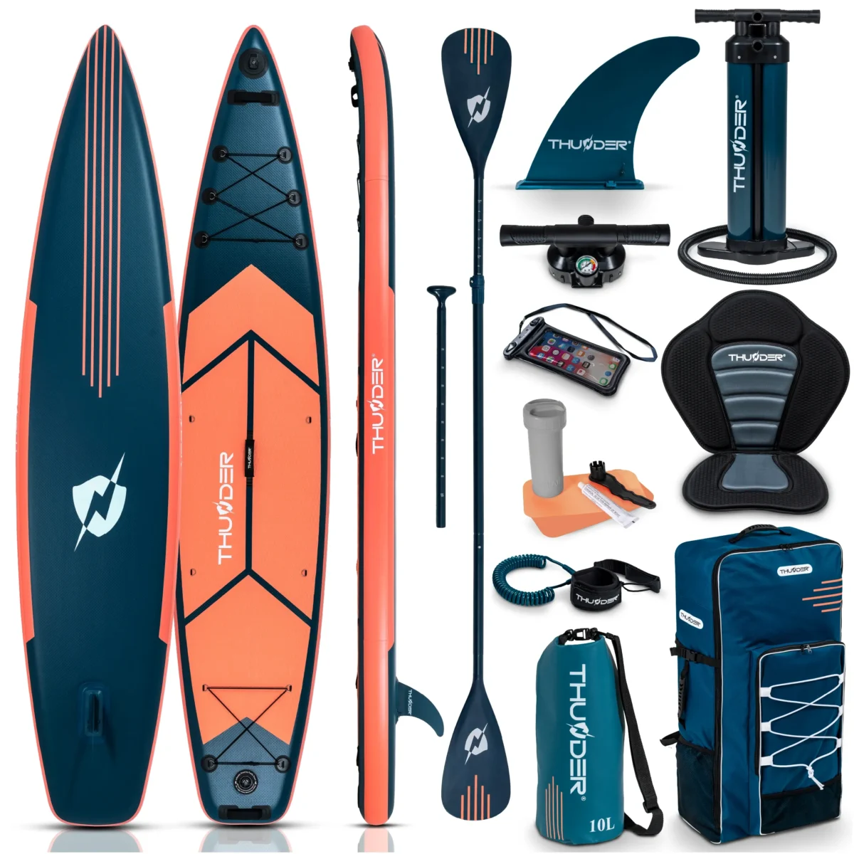 Placă SUP 365 cm THUNDER MISTY